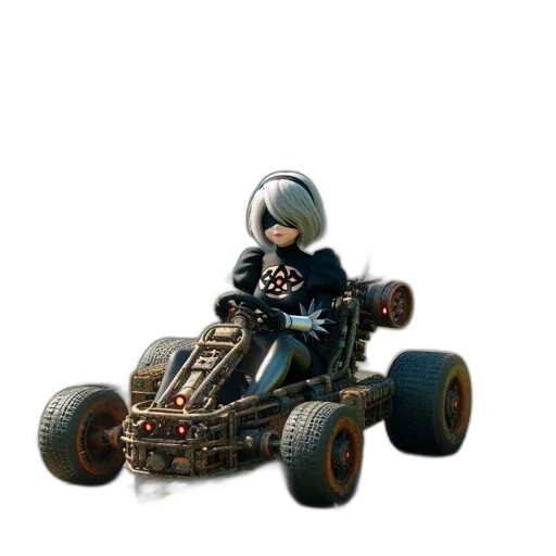 car, robot, animal, weapon transparent PNG cut-out