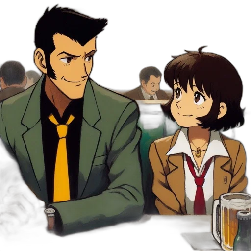jacket, anime, cartoon, concept art transparent PNG cut-out