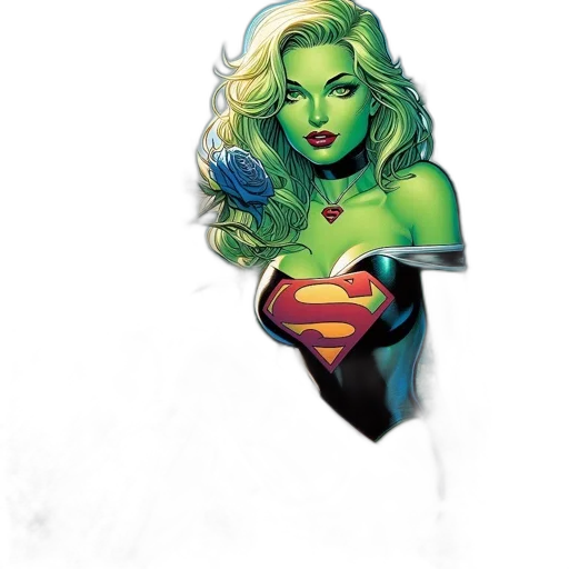 comic book art, concept art, fantasy art, watercolor transparent PNG cut-out