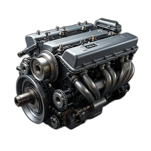 car, engine, mounting, crankshaft transparent PNG cut-out