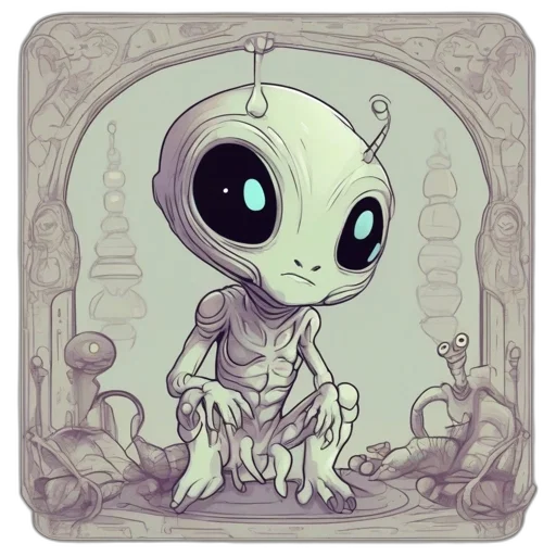 robot, creature, concept art, fantasy art transparent PNG cut-out