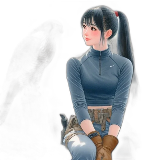 staff, dragon, weapon, creature transparent PNG cut-out