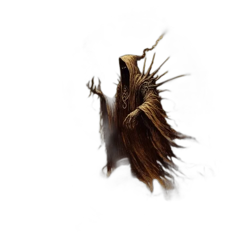 hair, dragon, creature, mask transparent PNG cut-out
