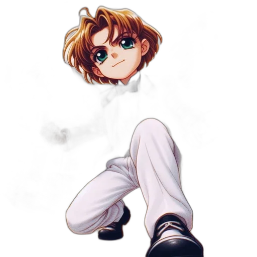 staff, robot, face, creature transparent PNG cut-out