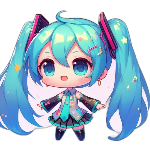 staff, creature, anime, pixel art transparent PNG cut-out