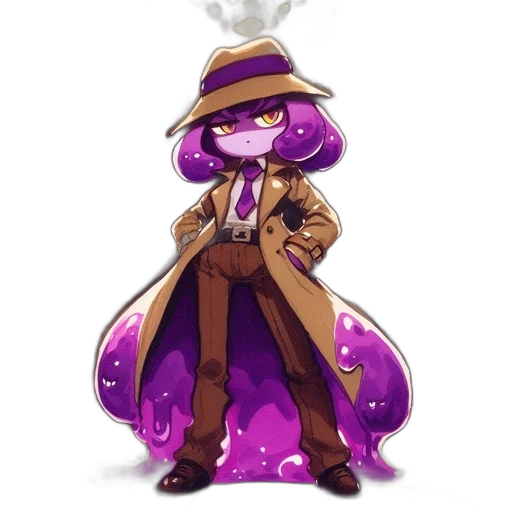 staff, jacket, hat, creature transparent PNG cut-out