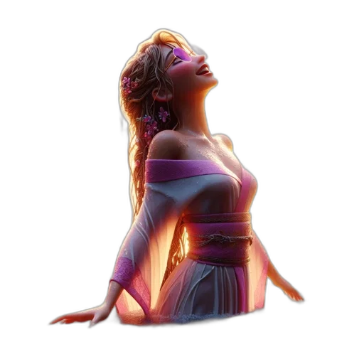 dress, crown, jewelry, concept art transparent PNG cut-out
