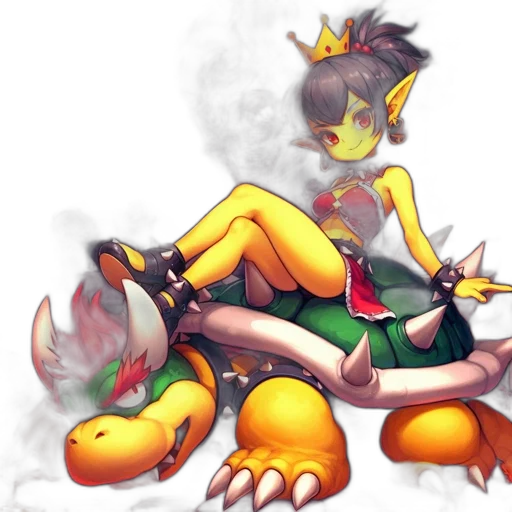 dragon, crown, concept art, fantasy art transparent PNG cut-out