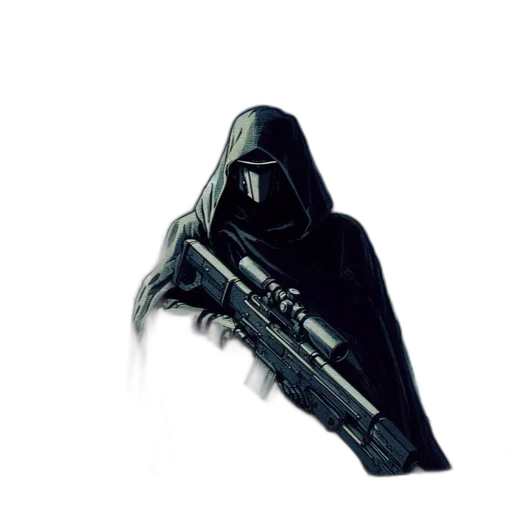 weapon, mask, staff, creature transparent PNG cut-out