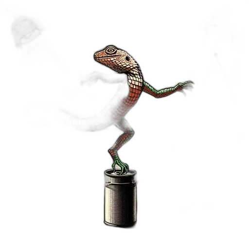 robot, creature, staff, animal transparent PNG cut-out