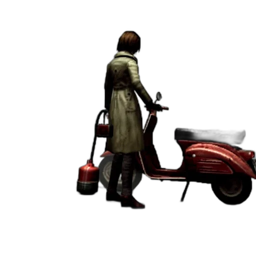 jacket, car, weapon, staff transparent PNG cut-out