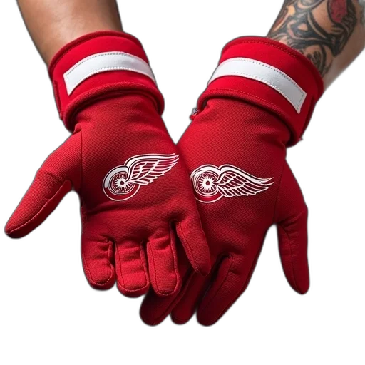 red, detroit, wings, adult transparent PNG cut-out