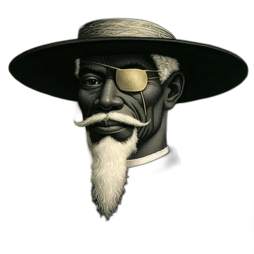 hat, mask, face, staff transparent PNG cut-out