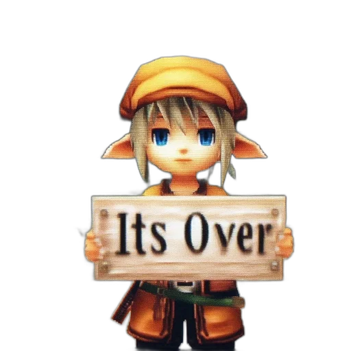 hat, staff, pixel art, 3d render transparent PNG cut-out