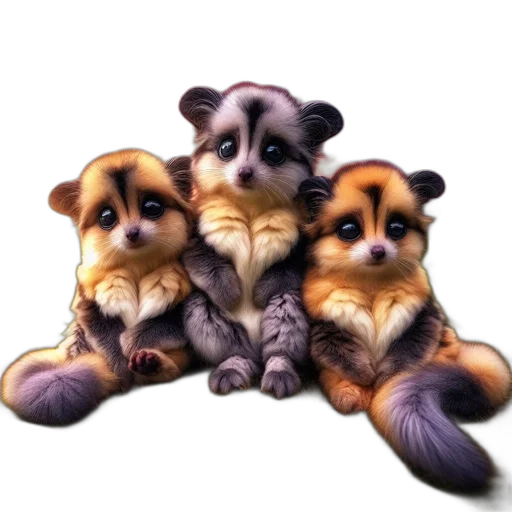 animal, oil painting, photorealistic, 3d render transparent PNG cut-out