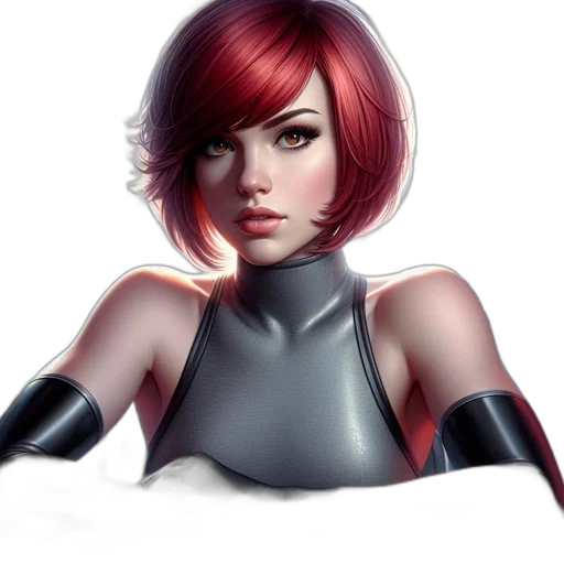 robot, concept art, comic book art, 3d render transparent PNG cut-out