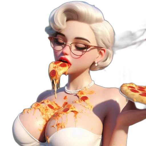 food, concept art, 3d render, photorealistic transparent PNG cut-out