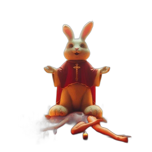staff, animal, concept art, 3d render transparent PNG cut-out