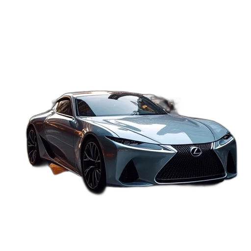 car, 3d render, photorealistic, concept art transparent PNG cut-out
