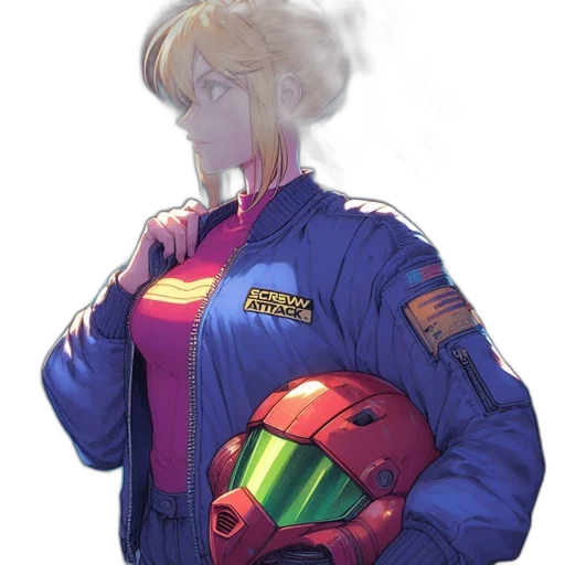 jacket, robot, weapon, dress transparent PNG cut-out