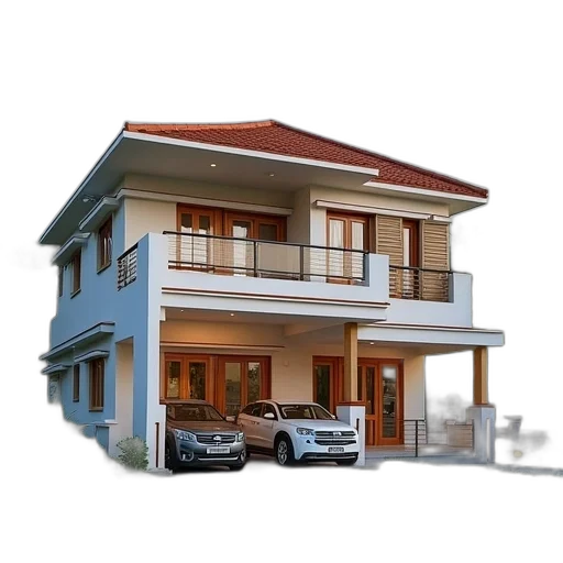 building, 3d render, photorealistic, earth tones transparent PNG cut-out