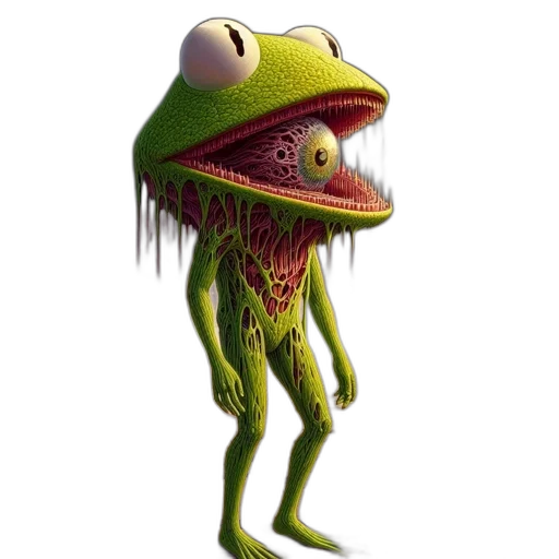 creature, animal, face, staff transparent PNG cut-out