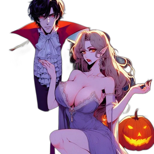 concept art, comic book art, anime, fantasy art transparent PNG cut-out