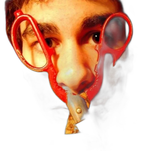 mask, face, creature, staff transparent PNG cut-out
