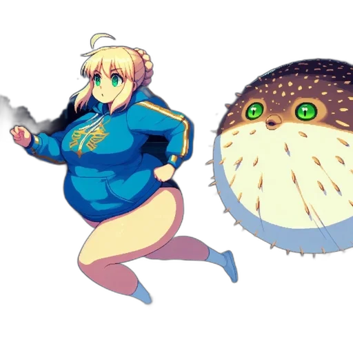 pixel art, concept art, anime, fantasy art transparent PNG cut-out