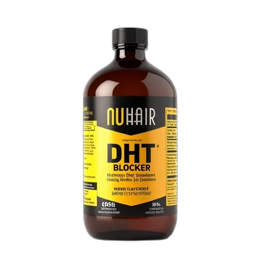bottle, nu-hair, dht, blocker transparent PNG cut-out