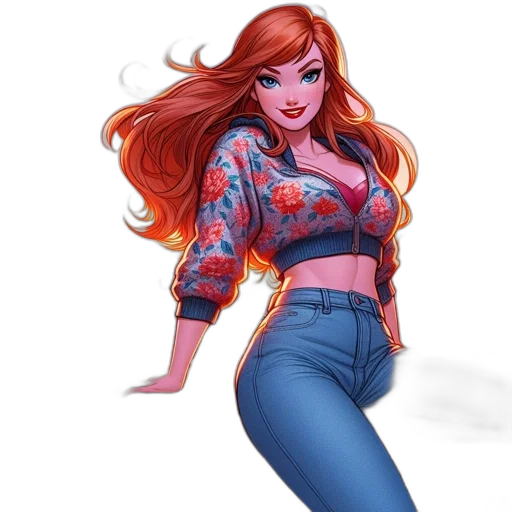 jacket, dress, concept art, comic book art transparent PNG cut-out