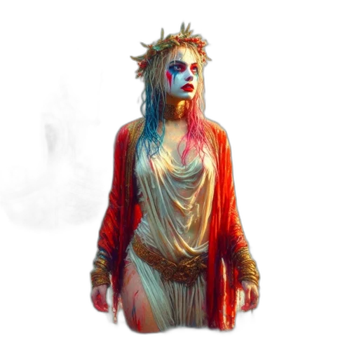 creature, mask, concept art, fantasy art transparent PNG cut-out