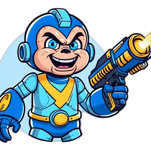 weapon, staff, robot, concept art transparent PNG cut-out