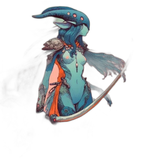 staff, dragon, sword, creature transparent PNG cut-out