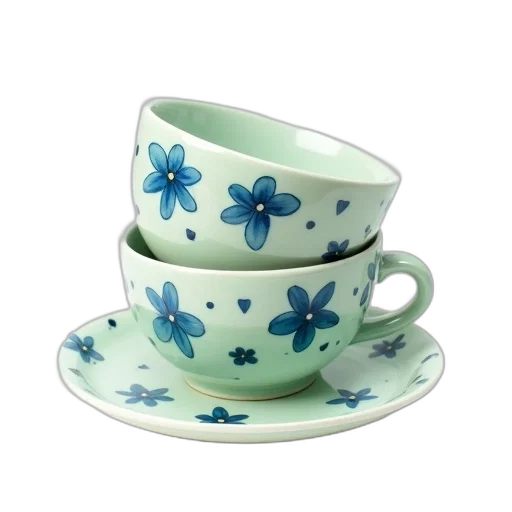 3d render, photorealistic, blue, set transparent PNG cut-out
