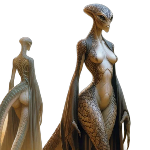 dress, creature, concept art, fantasy art transparent PNG cut-out