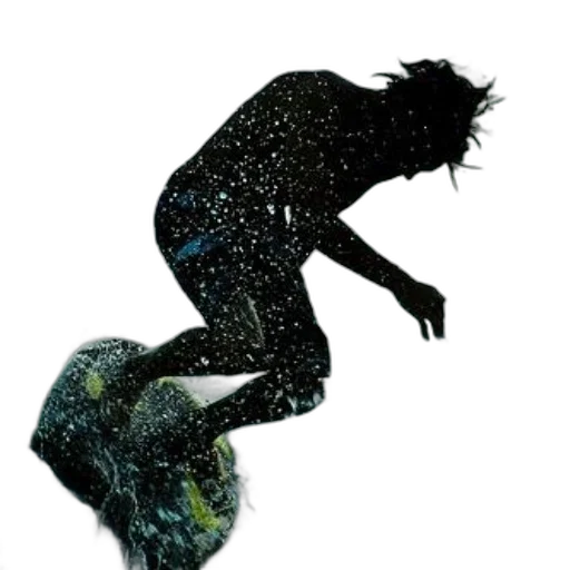 staff, hair, shoes, creature transparent PNG cut-out