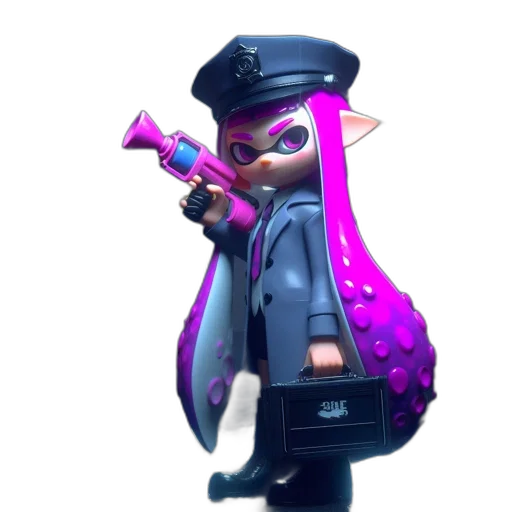 staff, weapon, jacket, hat transparent PNG cut-out