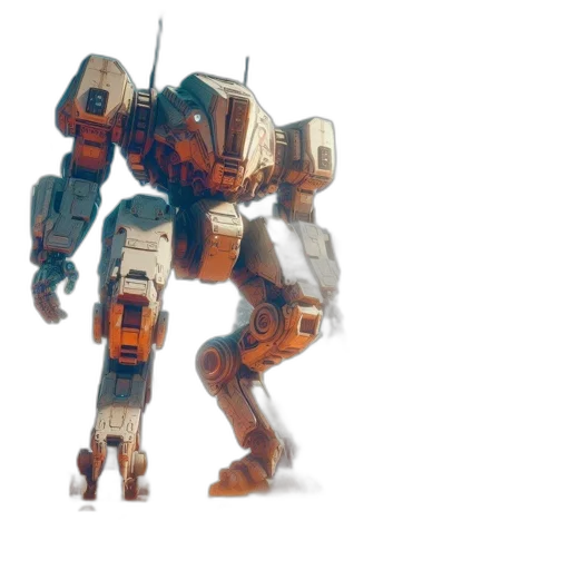 robot, weapon, creature, concept art transparent PNG cut-out