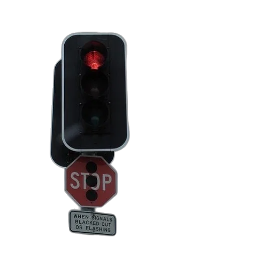 3d render, stop, sign, traffic transparent PNG cut-out
