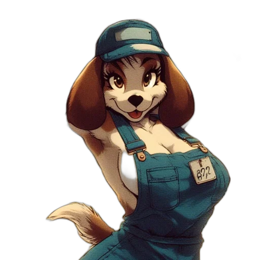 staff, animal, dress, hat transparent PNG cut-out