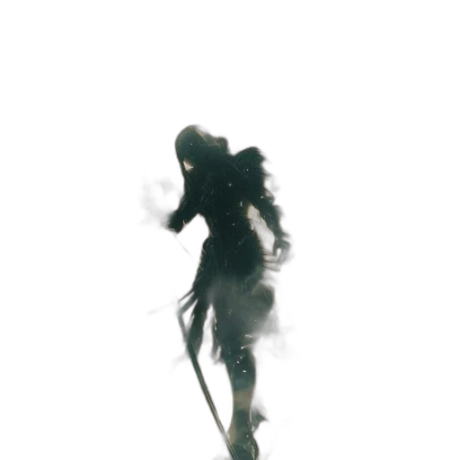 creature, dress, dragon, hair transparent PNG cut-out