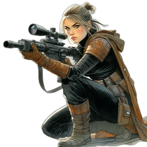 weapon, concept art, comic book art, fantasy art transparent PNG cut-out