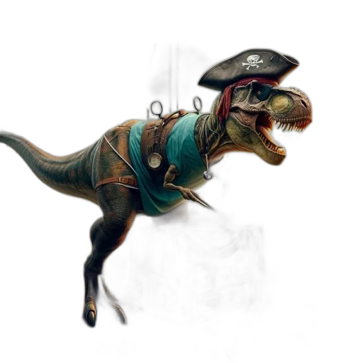 dragon, animal, creature, staff transparent PNG cut-out