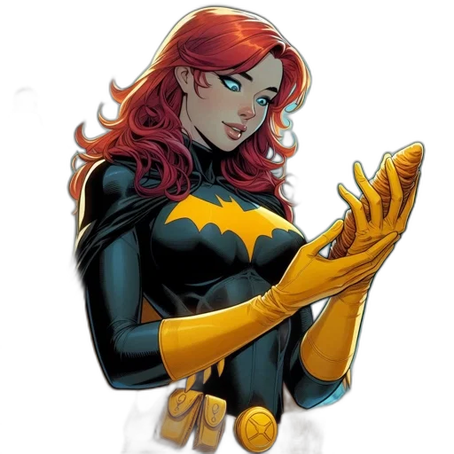 comic book art, concept art, cartoon, fantasy art transparent PNG cut-out