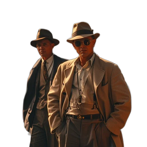 jacket, hat, staff, concept art transparent PNG cut-out