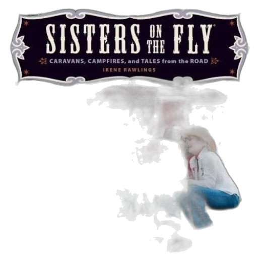 sisters, fly, caravans, campfires transparent PNG cut-out