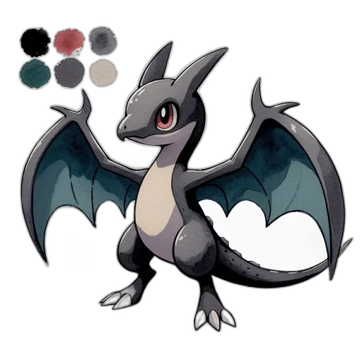 dragon, creature, animal, staff transparent PNG cut-out