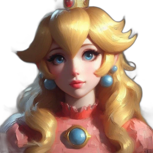 crown, face, dress, concept art transparent PNG cut-out