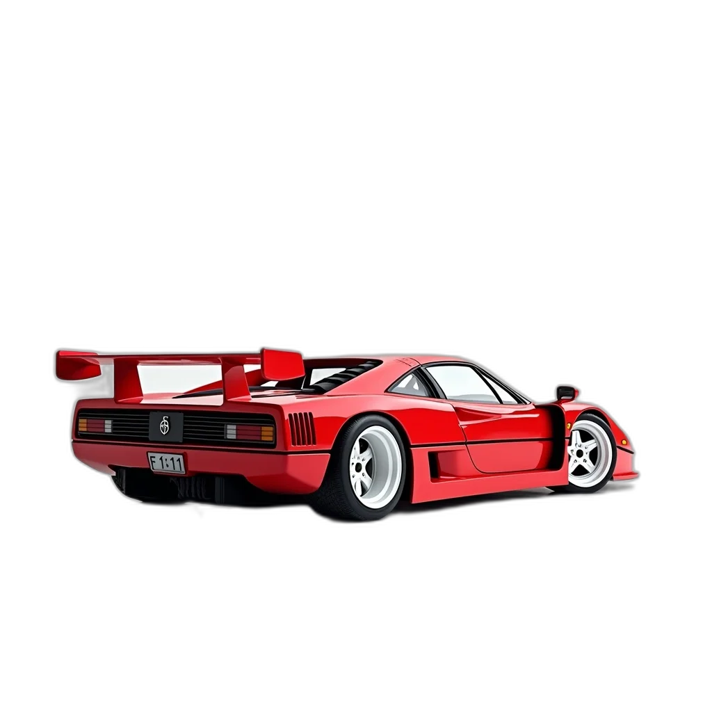 car, weapon, animal, 3d render transparent PNG cut-out